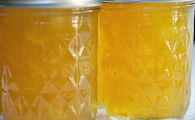 Pineapple Rum Jam with Lime